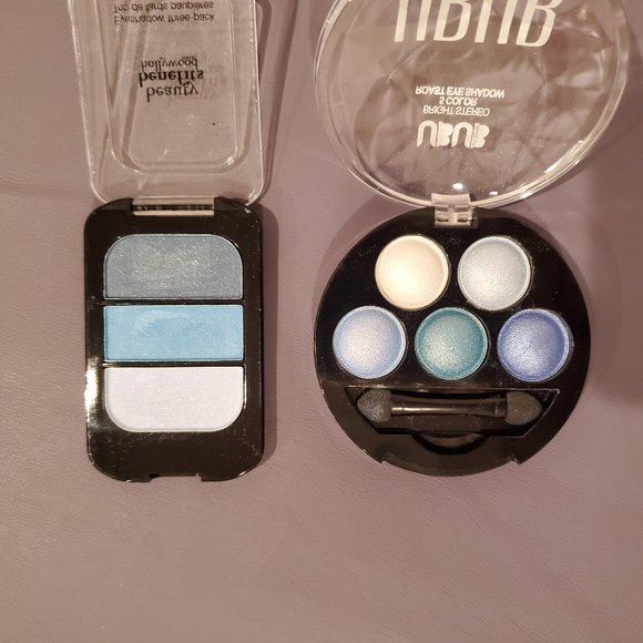 Set Of 2 Mini Blue Eyeshadow Palettes - Picture 2 of 6
